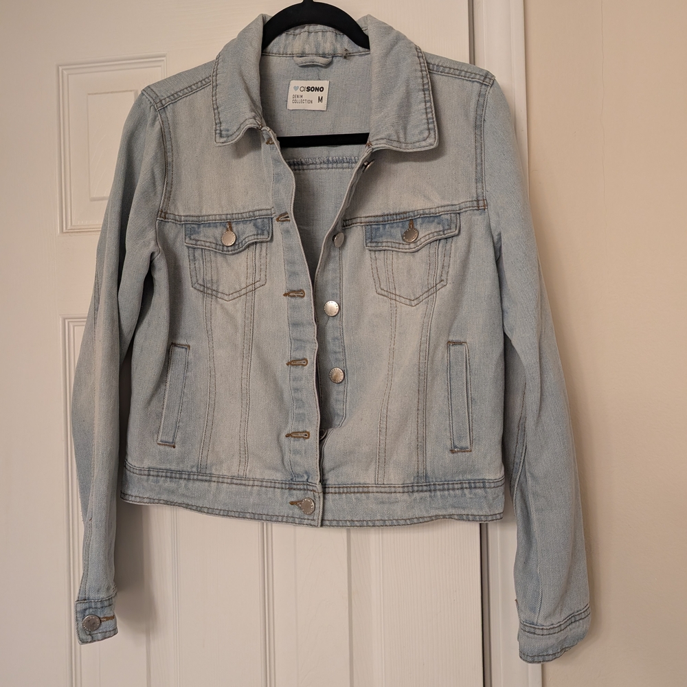 Ci Sono Blue Jean Jacket Classic Design
